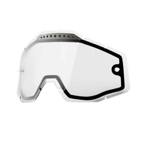 100% LENTILA dubla   OCHELARI 100% RACECRAFT / ACCURI / STRATA Replacement Lens Dual Pane Anti-Fog V