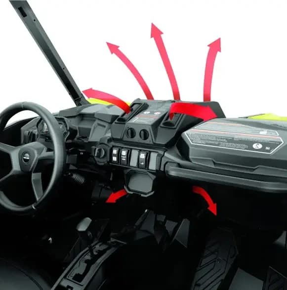 Sistem dezghetare, incalzire, ventilatie Maverick Trail/Sport