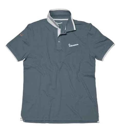 Vespa Tricou Polo Barbati Gri