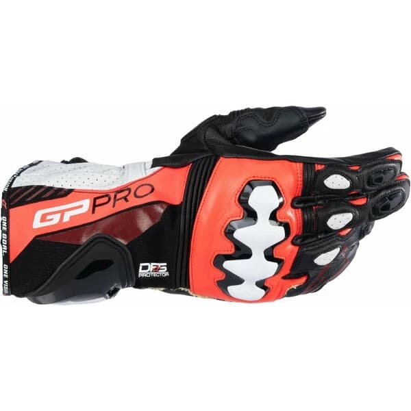 ALPINESTARS GP PRO R4 Negru mat/Rosu fluo