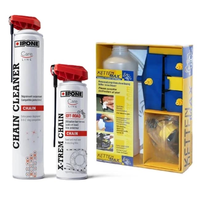 KETTENMAX / IPONE - Kit curatare + ungere lant, varianta OFFROAD